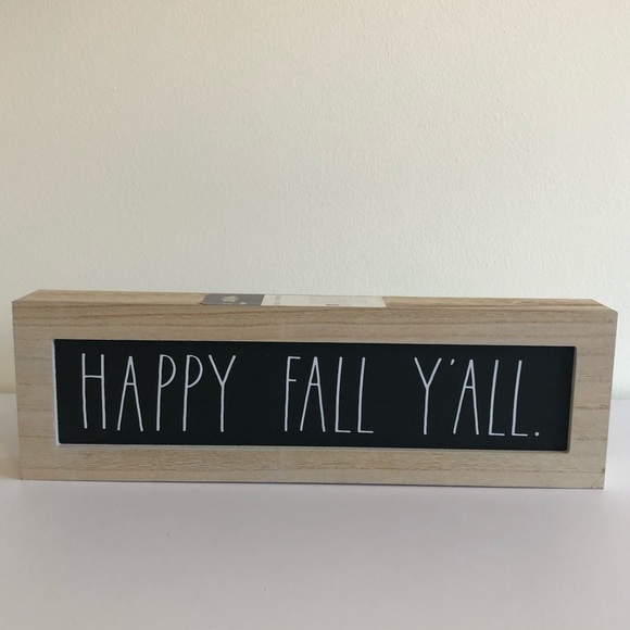 Rae Dunn Other - Rae Dunn Happy Fall Y’all Sign